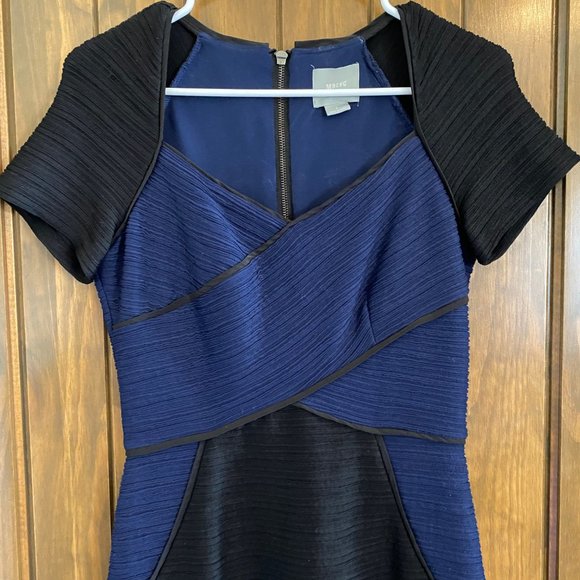 Maeve Anthropologie Colorblock Bodycon Dress - Picture 3 of 5